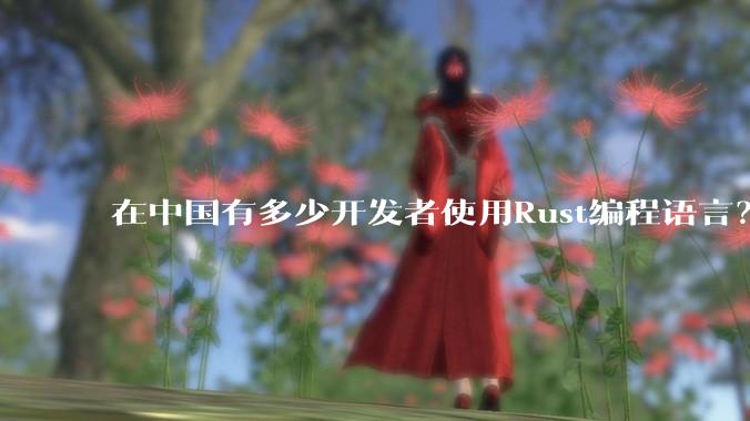 在中国有多少开发者使用Rust编程语言？