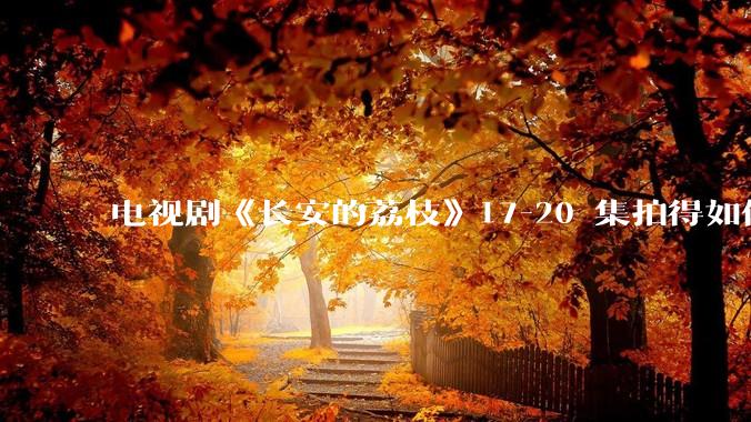 电视剧《长安的荔枝》17-20 集拍得如何？有哪些值得关注的剧情点？